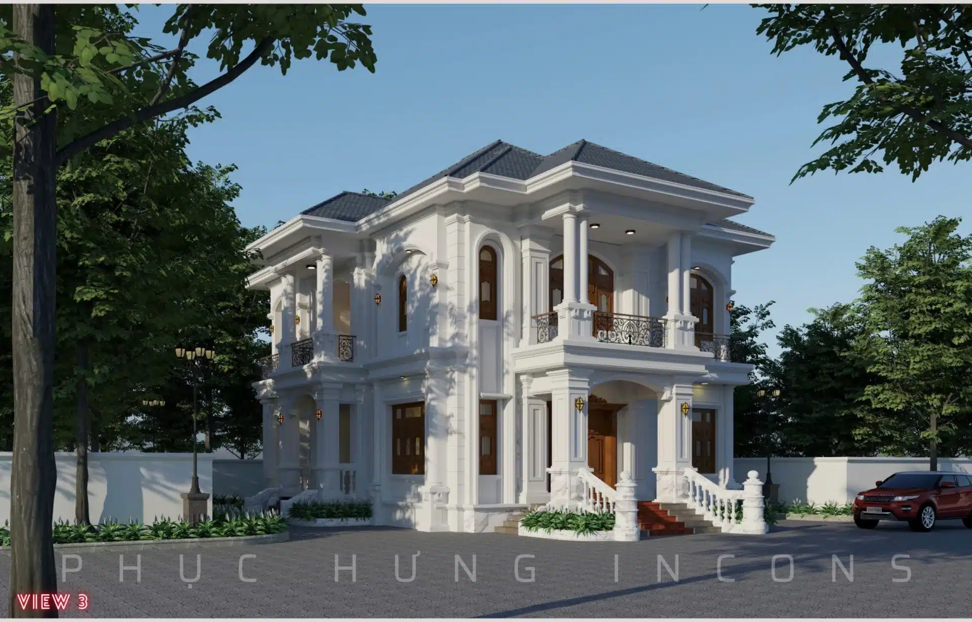 Biệt thự 2 tầng - ảnh 2