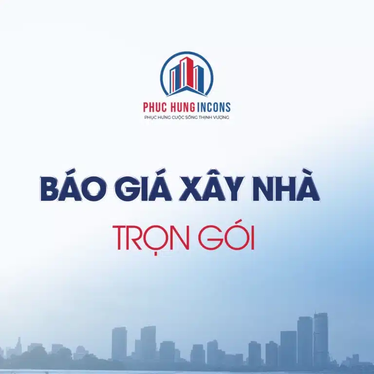 báo giá xây nhà trọn gói